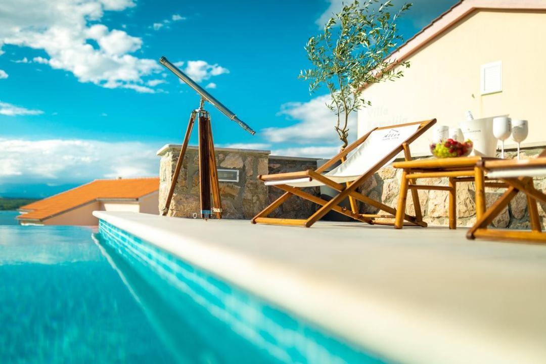 Luxury Villa Allen With Pool クリムノ エクステリア 写真